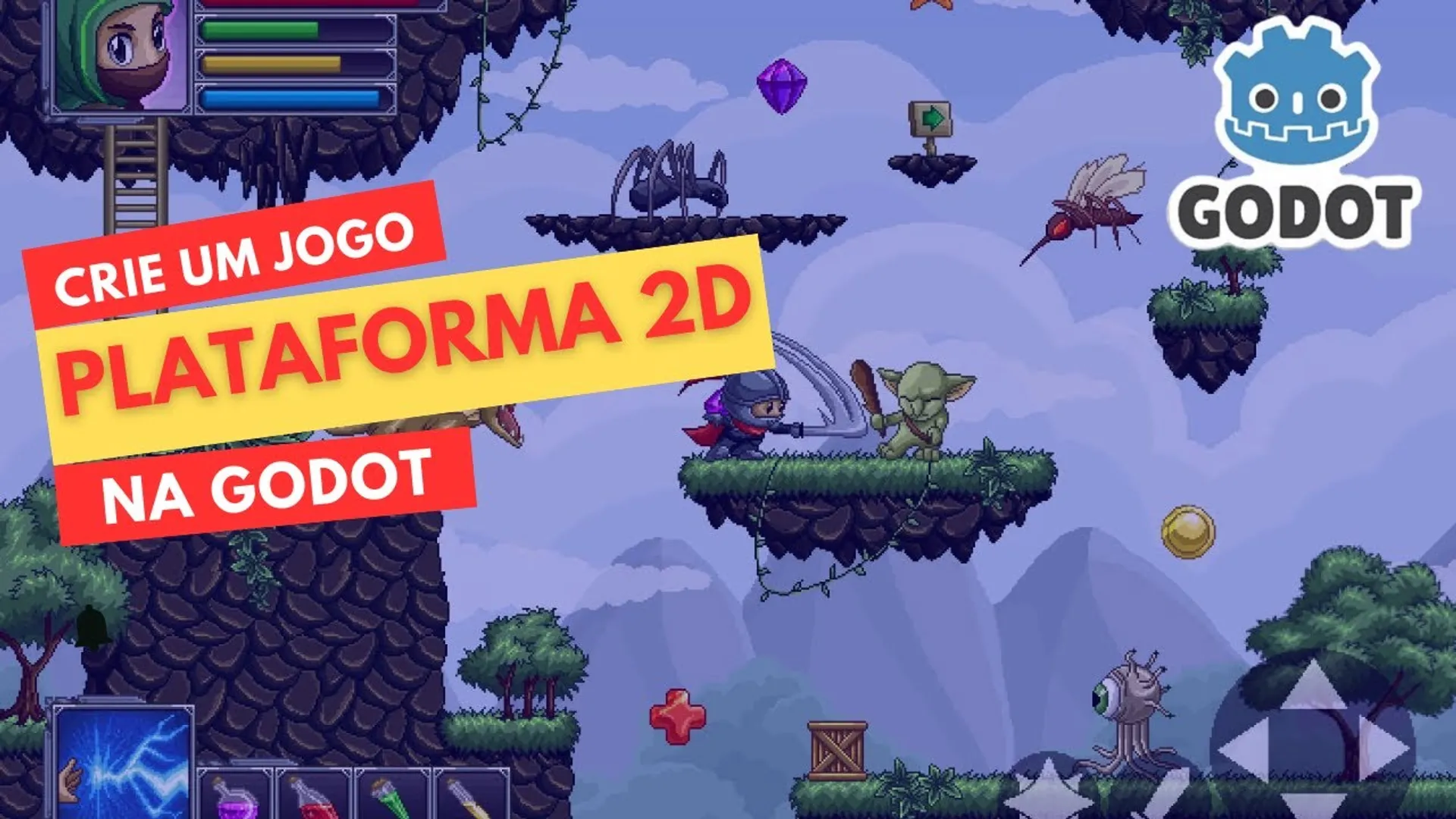 Como Criar Seu Primeiro Jogo 2D na Godot: Guia Passo a Passo