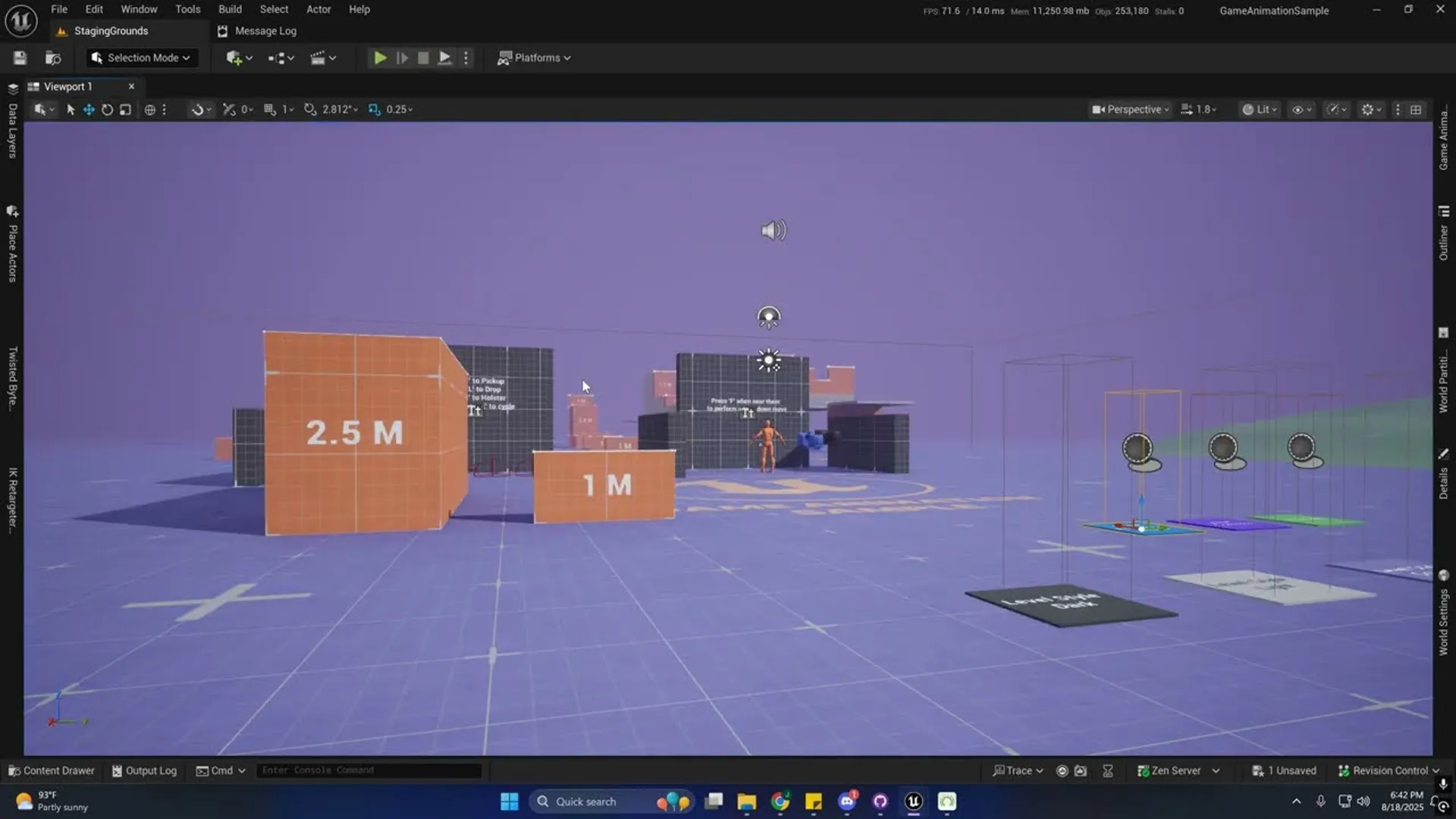Novidades do Unreal Engine 5: Atualização GASP-DAO v1.54