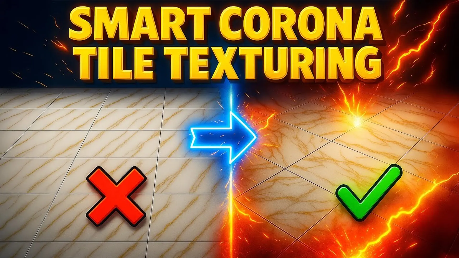 Como Criar Texturas de Azulejos Realistas sem Repetição no Corona Render