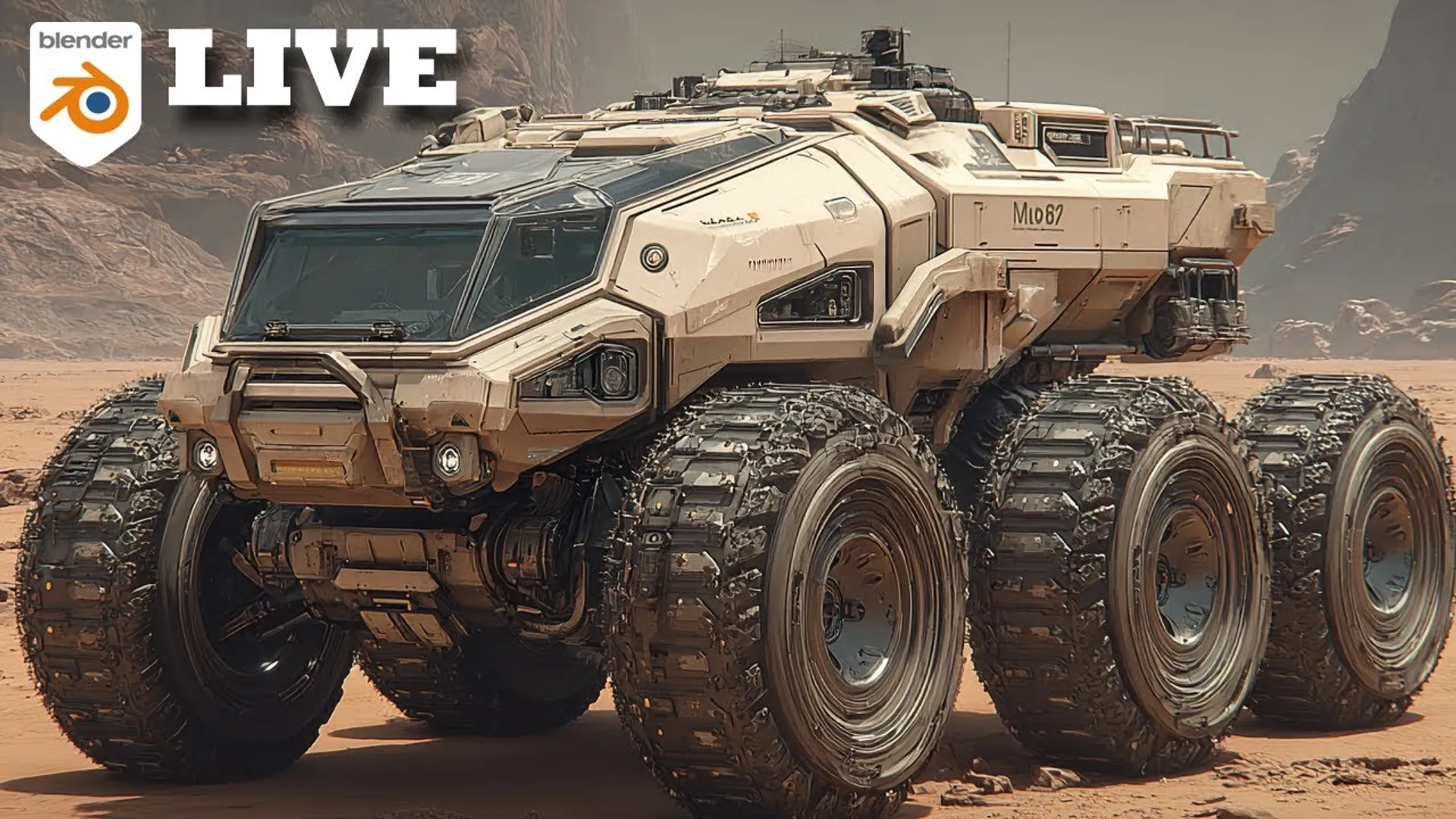 Como Criar um Caminhão Sci-Fi em Blender com Velocidade e Eficiência