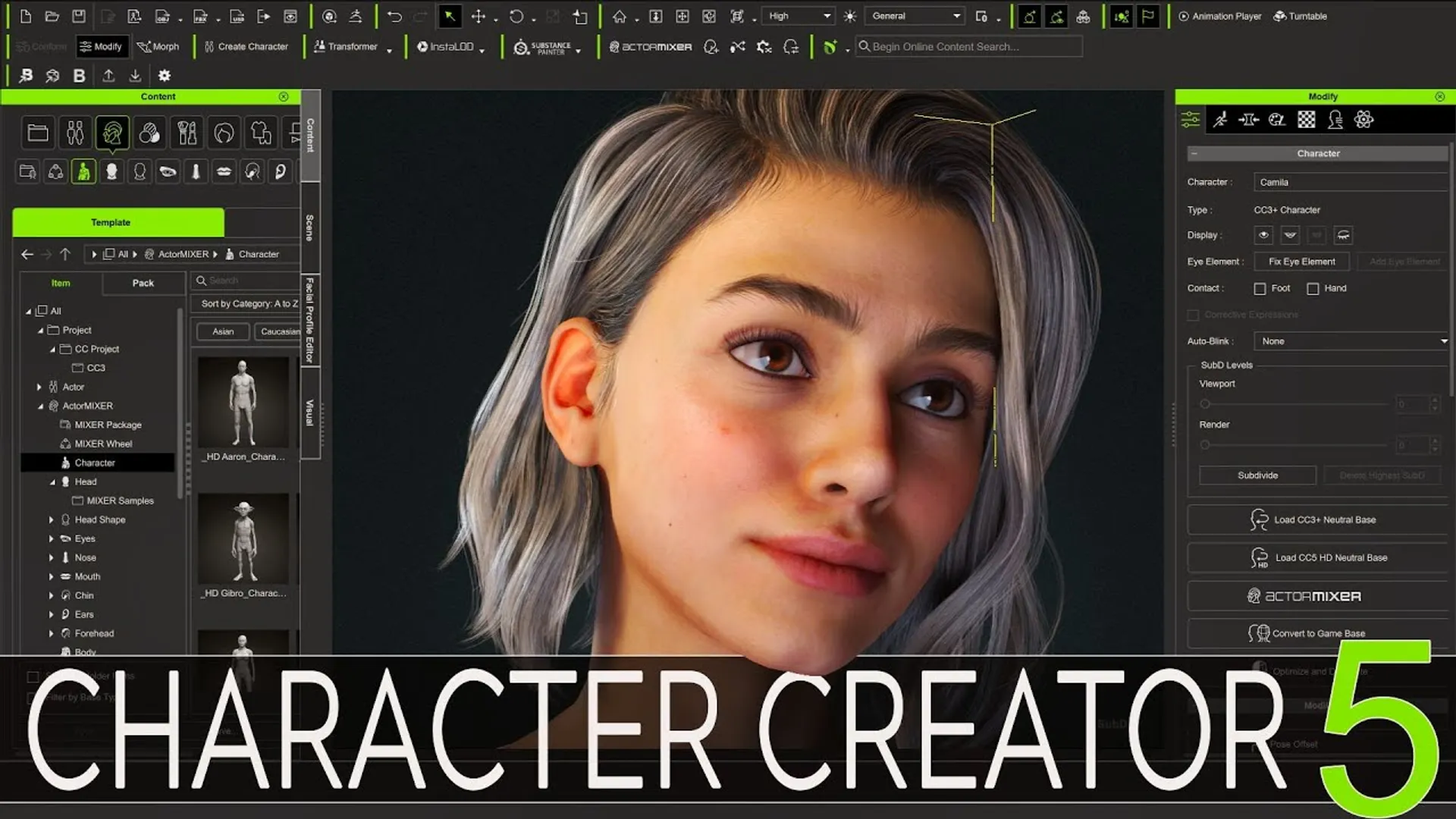 Character Creator 5: A Alternativa Universal aos MetaHumans