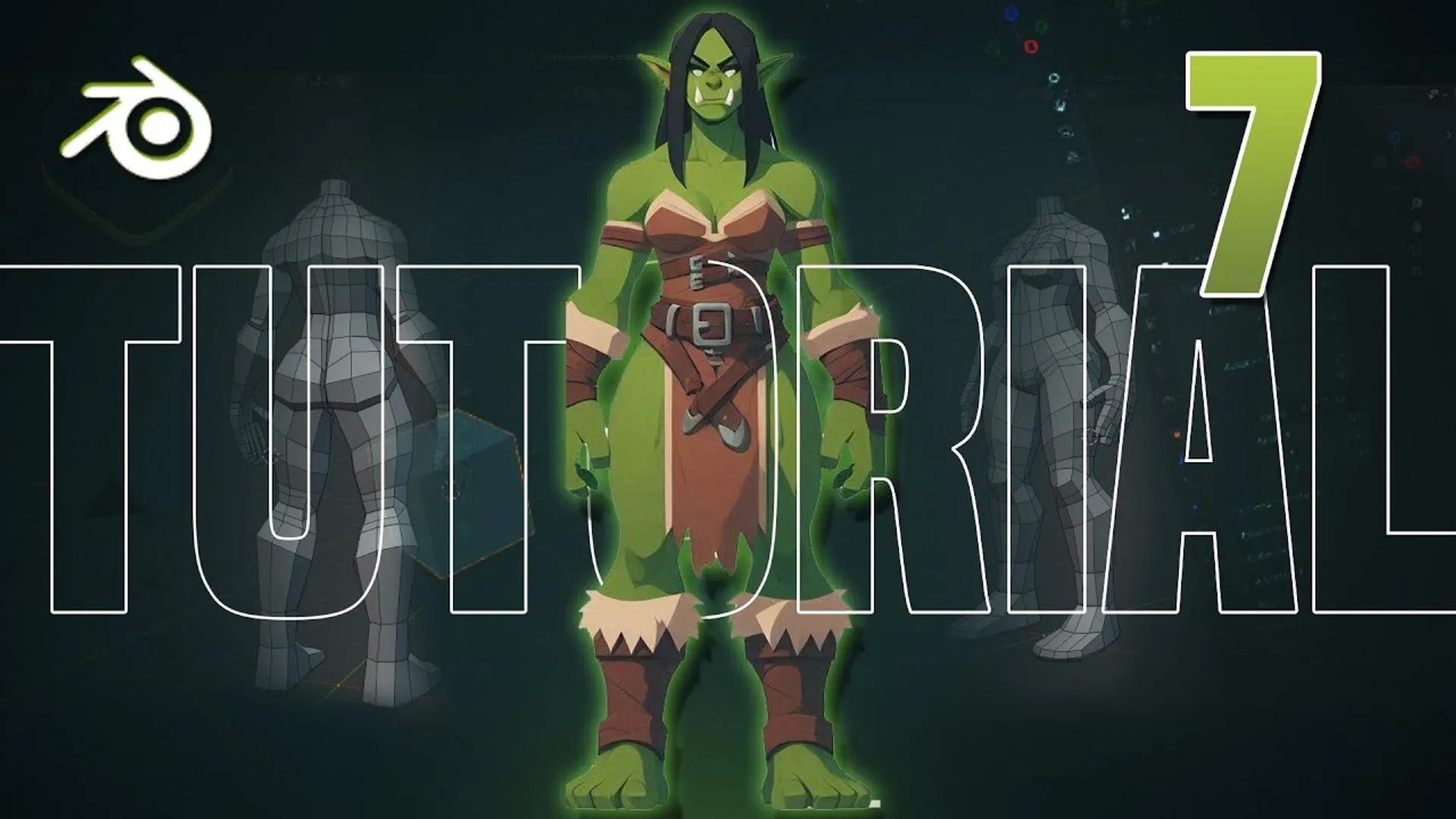Como Modelar uma Orc Low Poly no Blender para Jogos