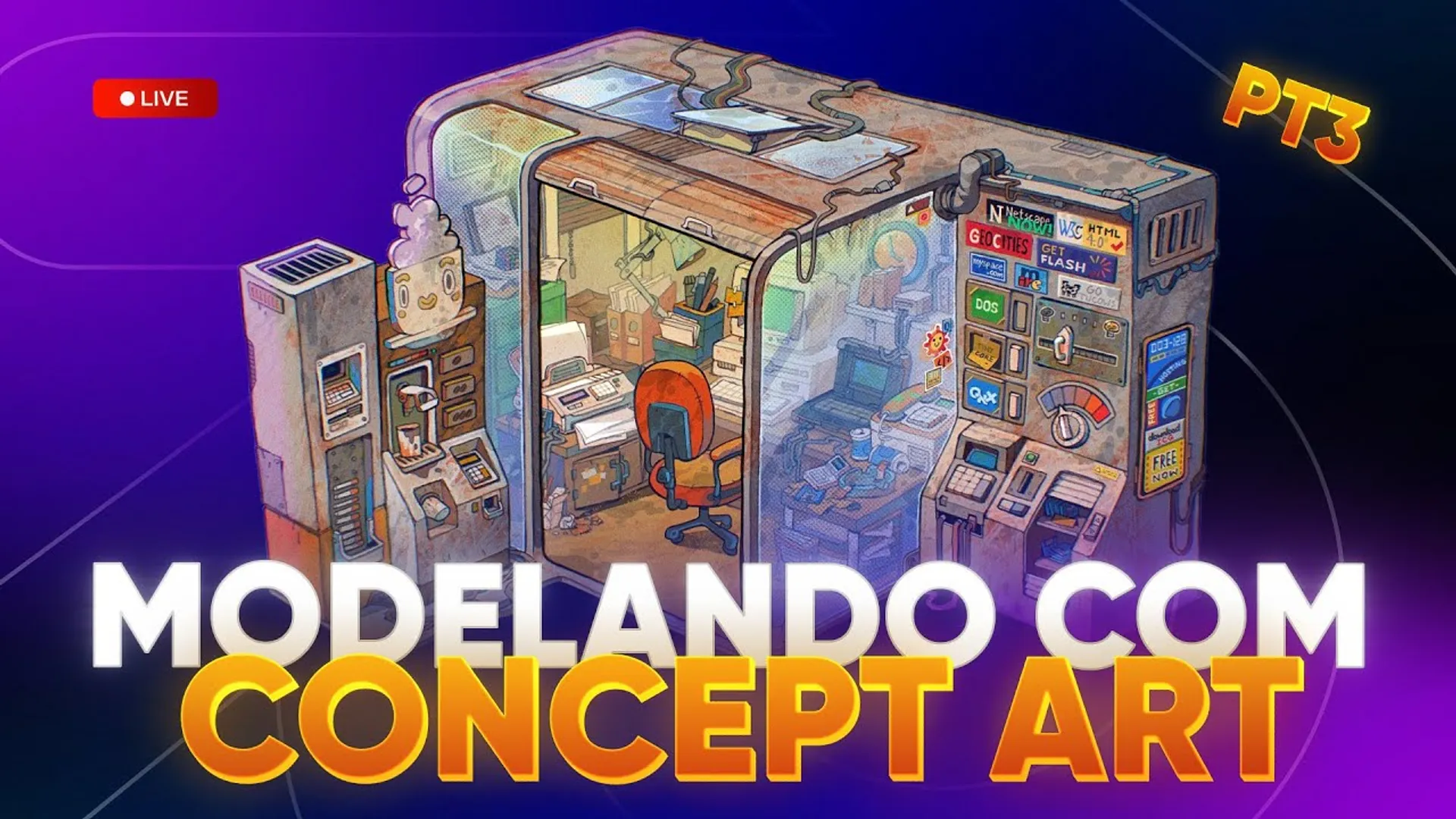 Do Concept ao Render: O Processo Completo de Criação 3D