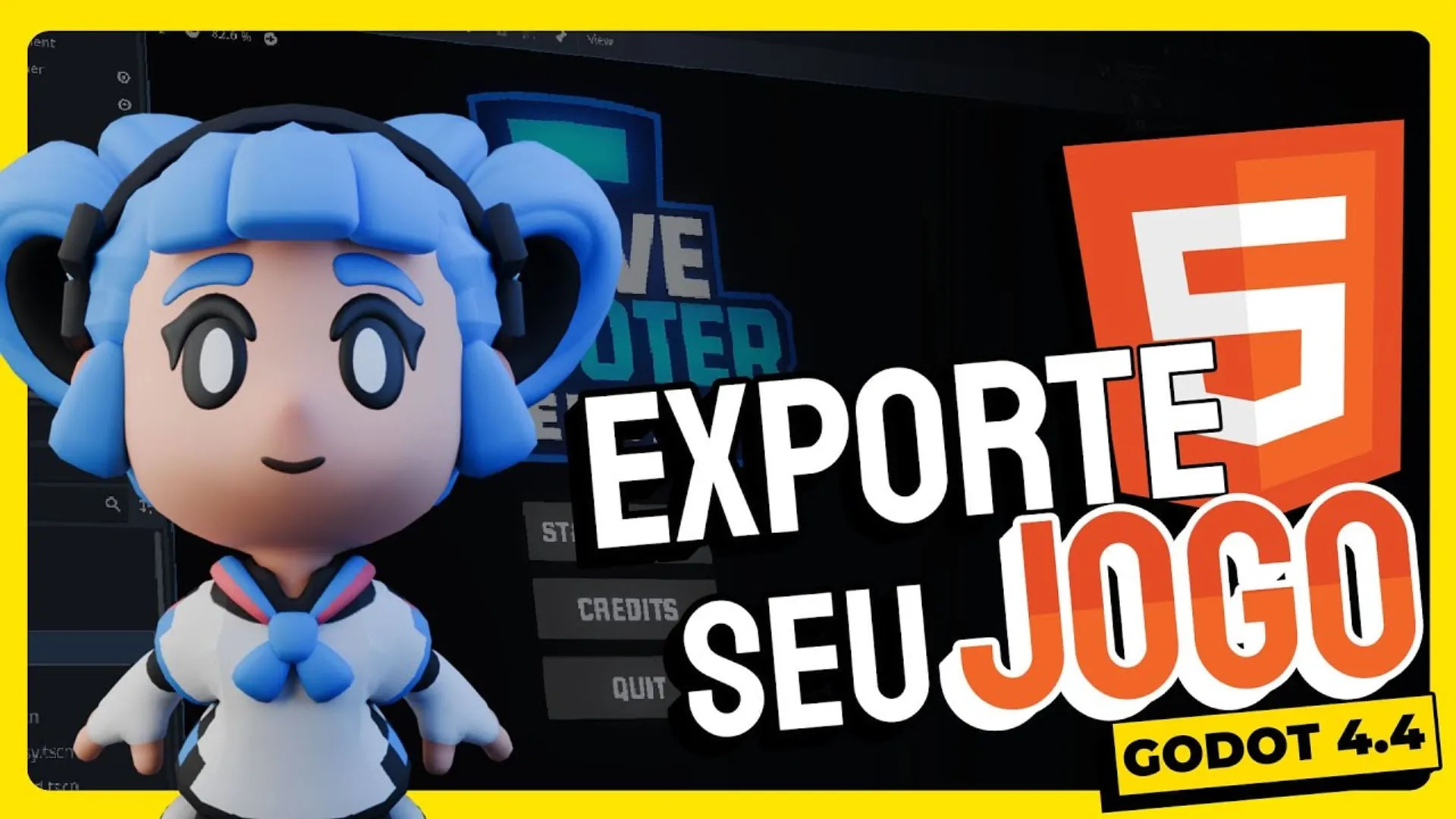 Como Exportar Seu Jogo Godot 4.4 para Web e Publicar no Itch.io