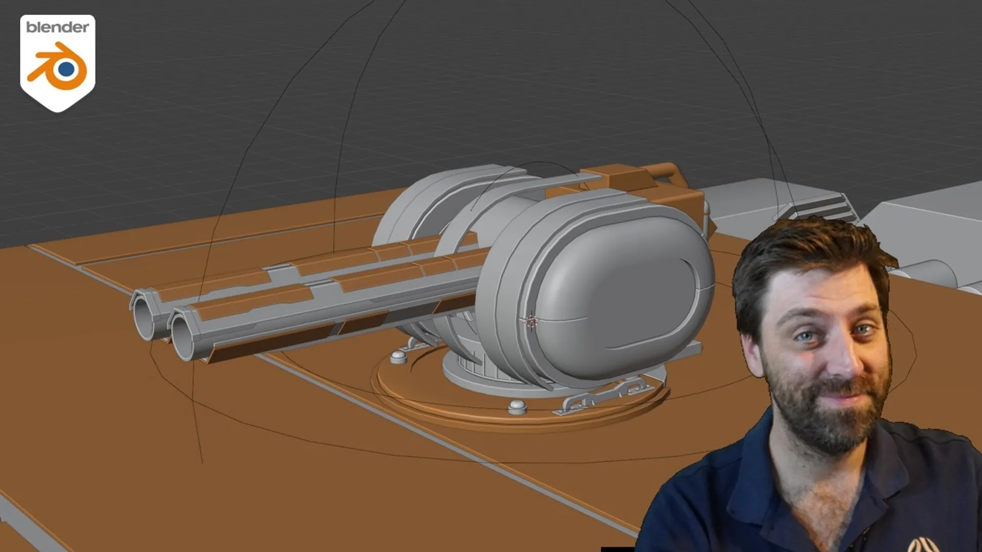 Como Criar Canhões Sci-Fi Impressionantes no Blender