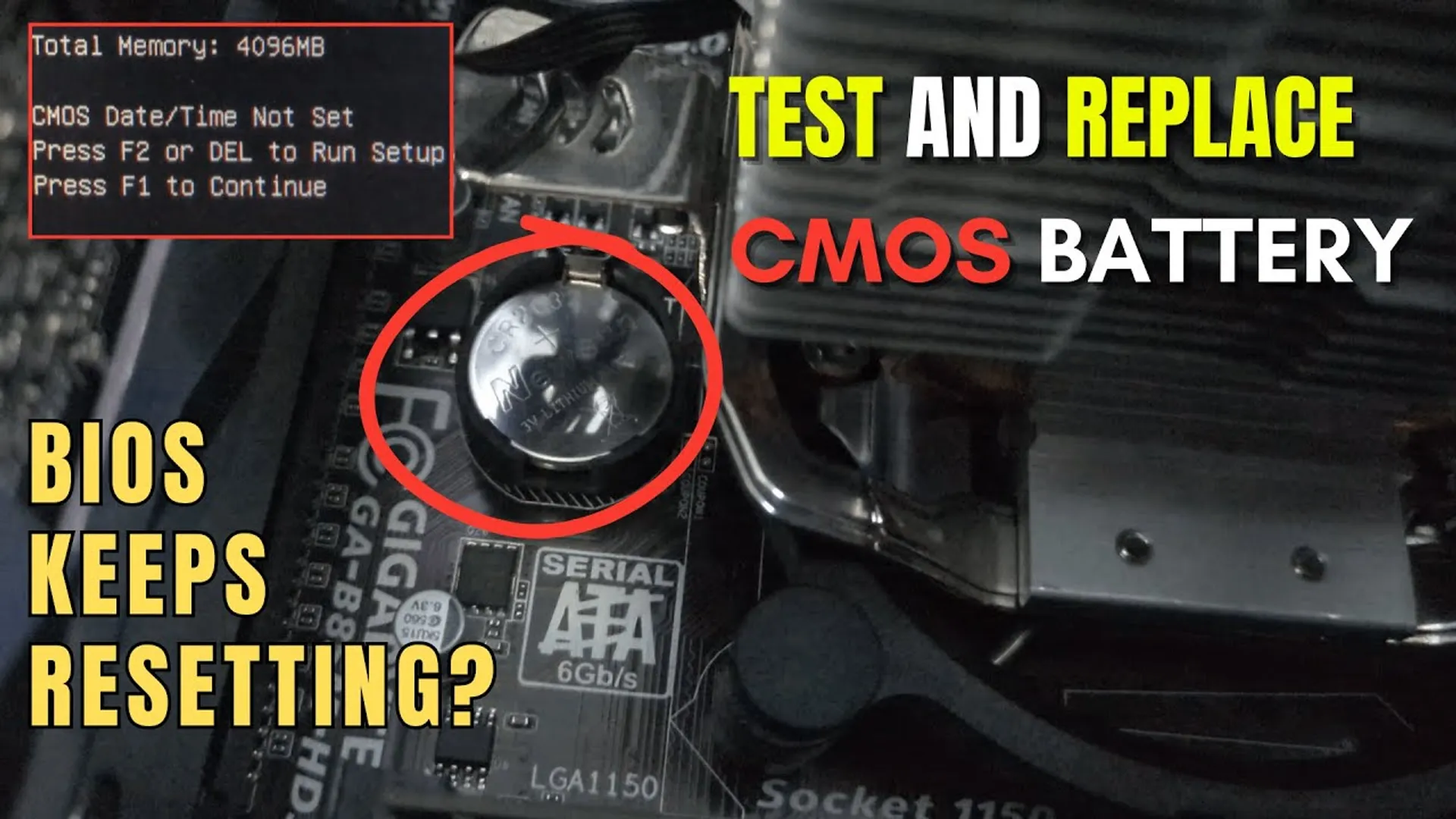 Como Substituir a Bateria CMOS e Resolver Problemas de BIOS