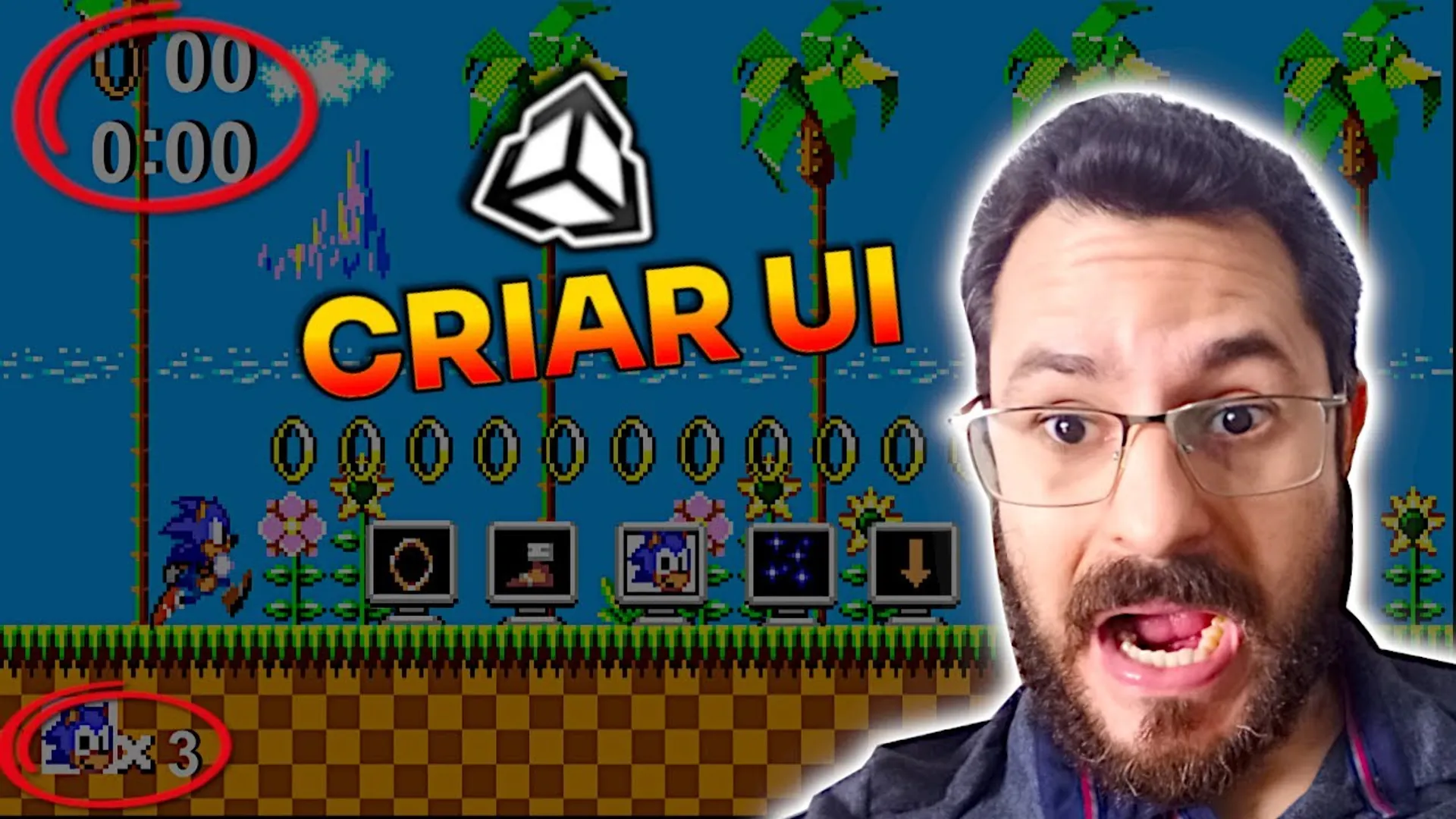 Como Criar a Interface do Sonic Master System na Unity