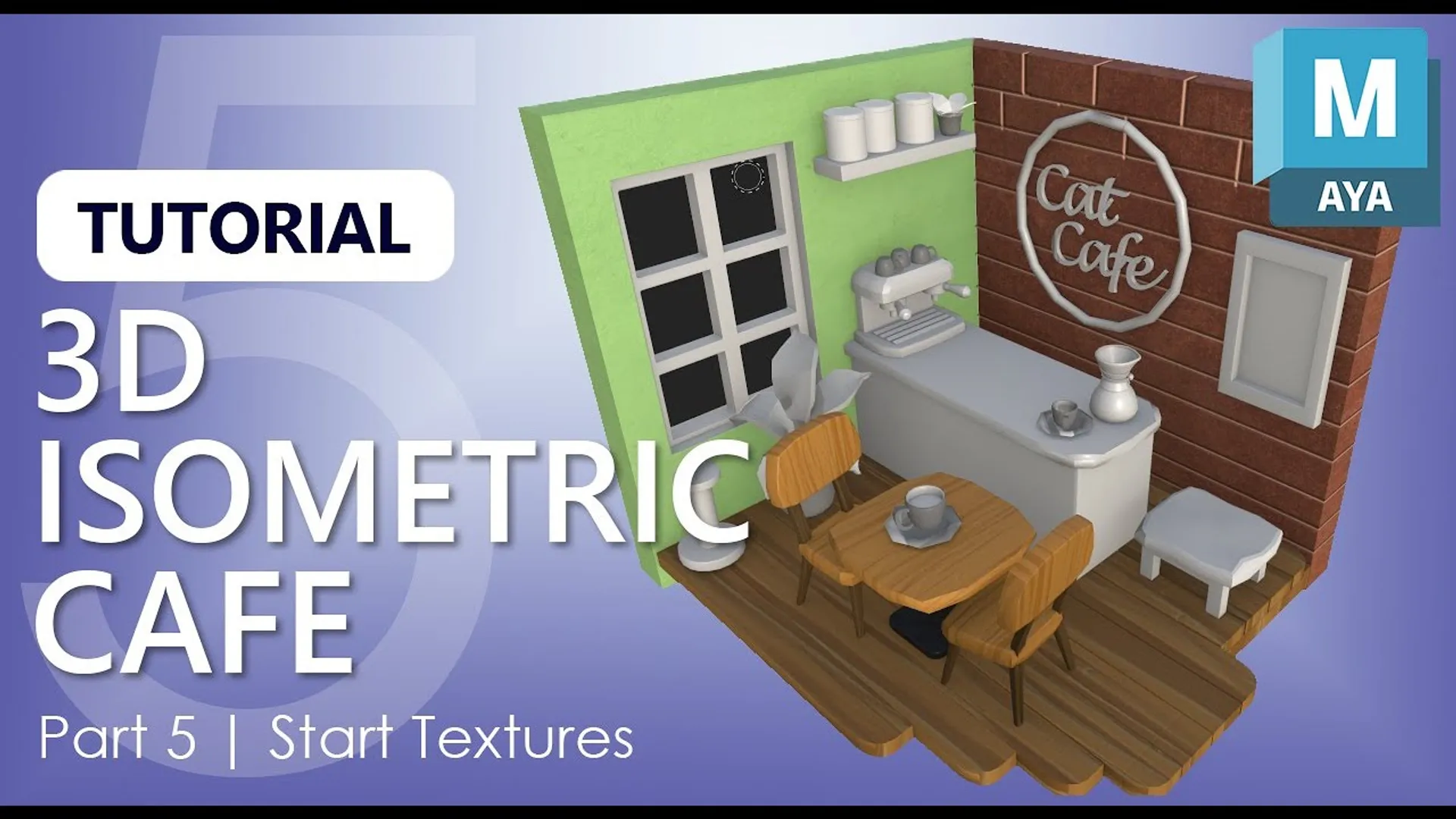 Como Criar Texturas Estilizadas no Substance Painter para um Café Isométrico