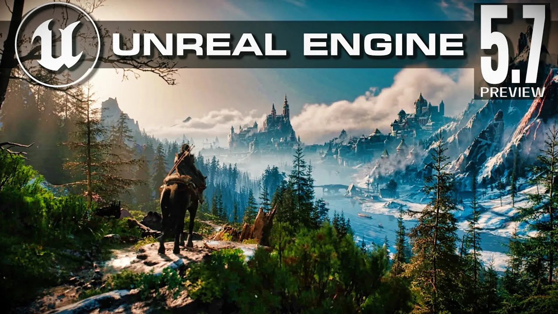 Unreal Engine 5.7: Geração Procedural e Substrate Chegam à Versão Final