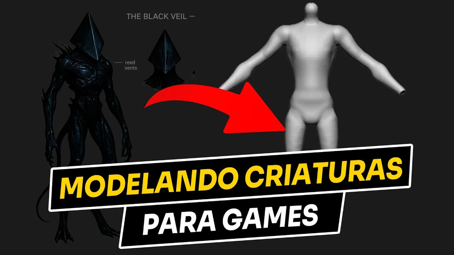Como Modelar Criaturas de Horror para Games no ZBrush