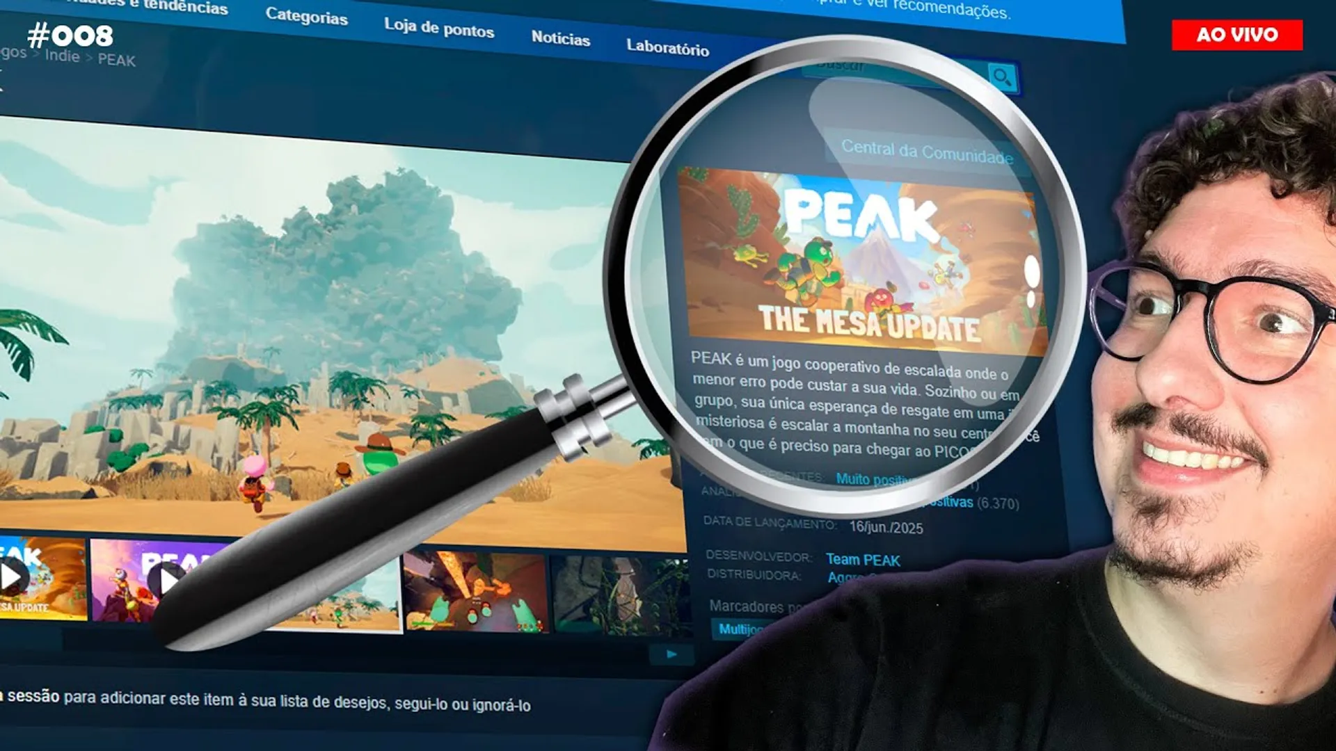 Como Analisar Páginas da Steam para Aumentar Seus Inscritos