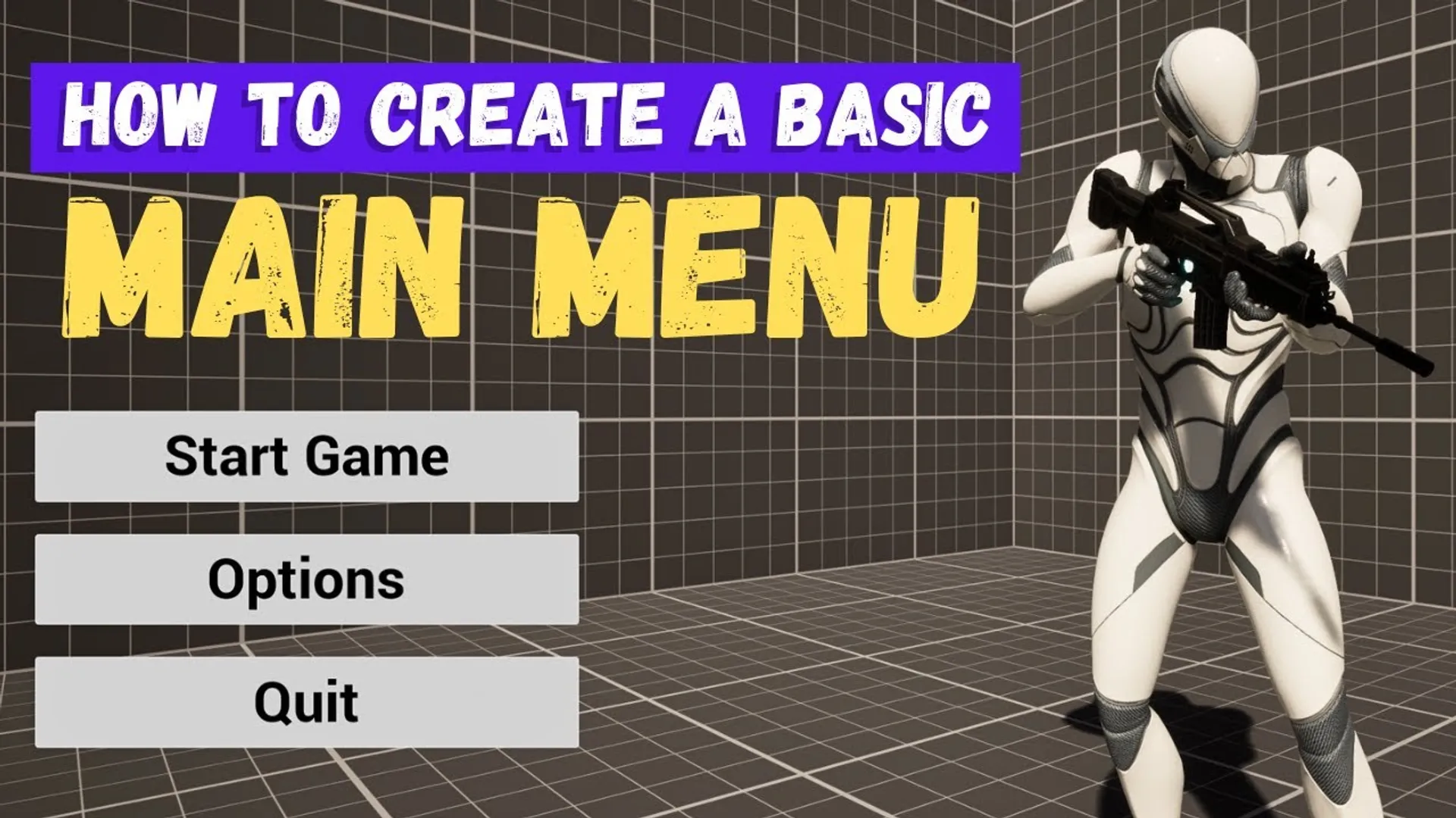 Como Criar um Menu Principal no Unreal Engine 5 para Iniciantes