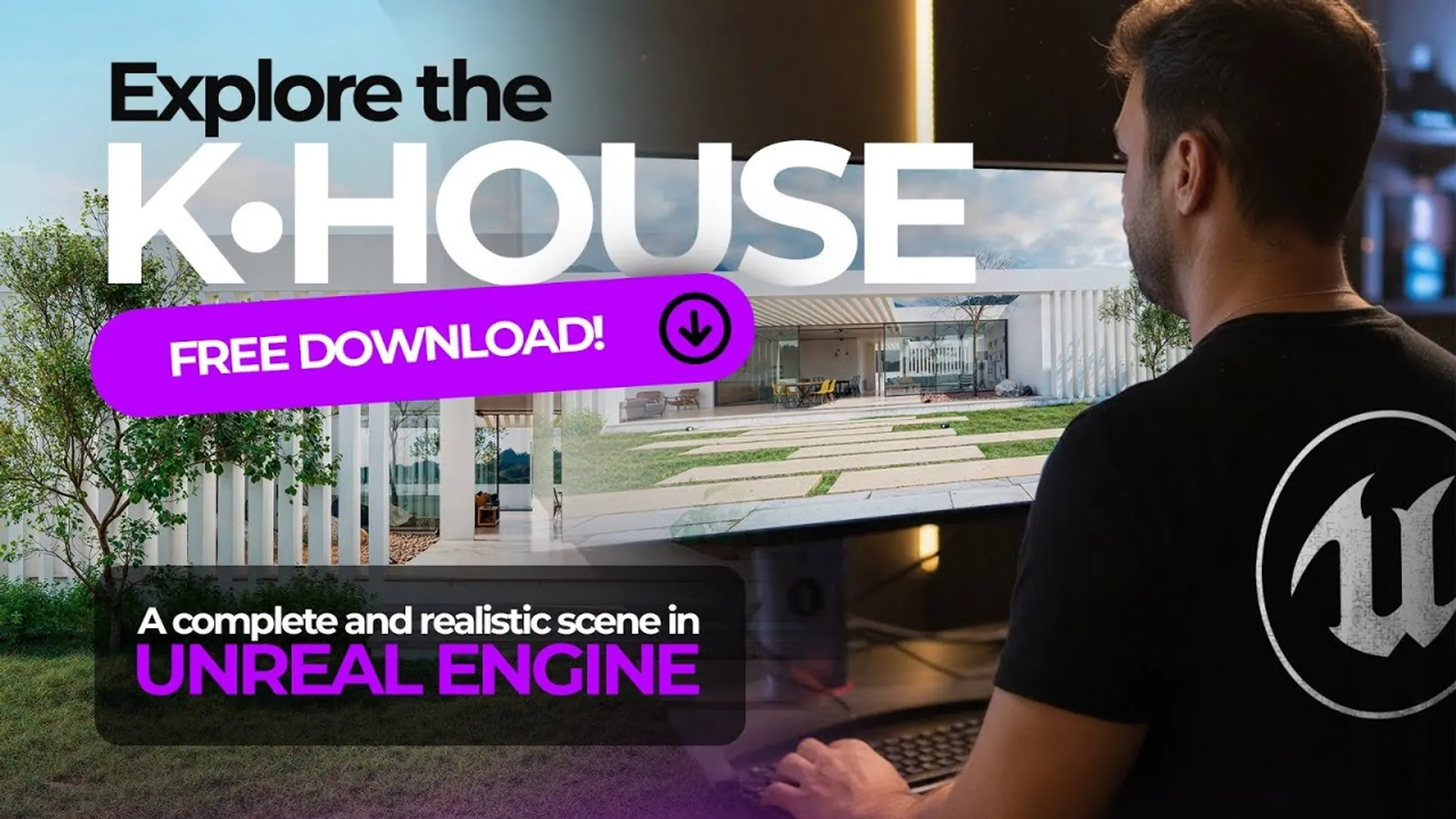 Como Criar Cenas Realistas no Unreal Engine com a K-House Grátis