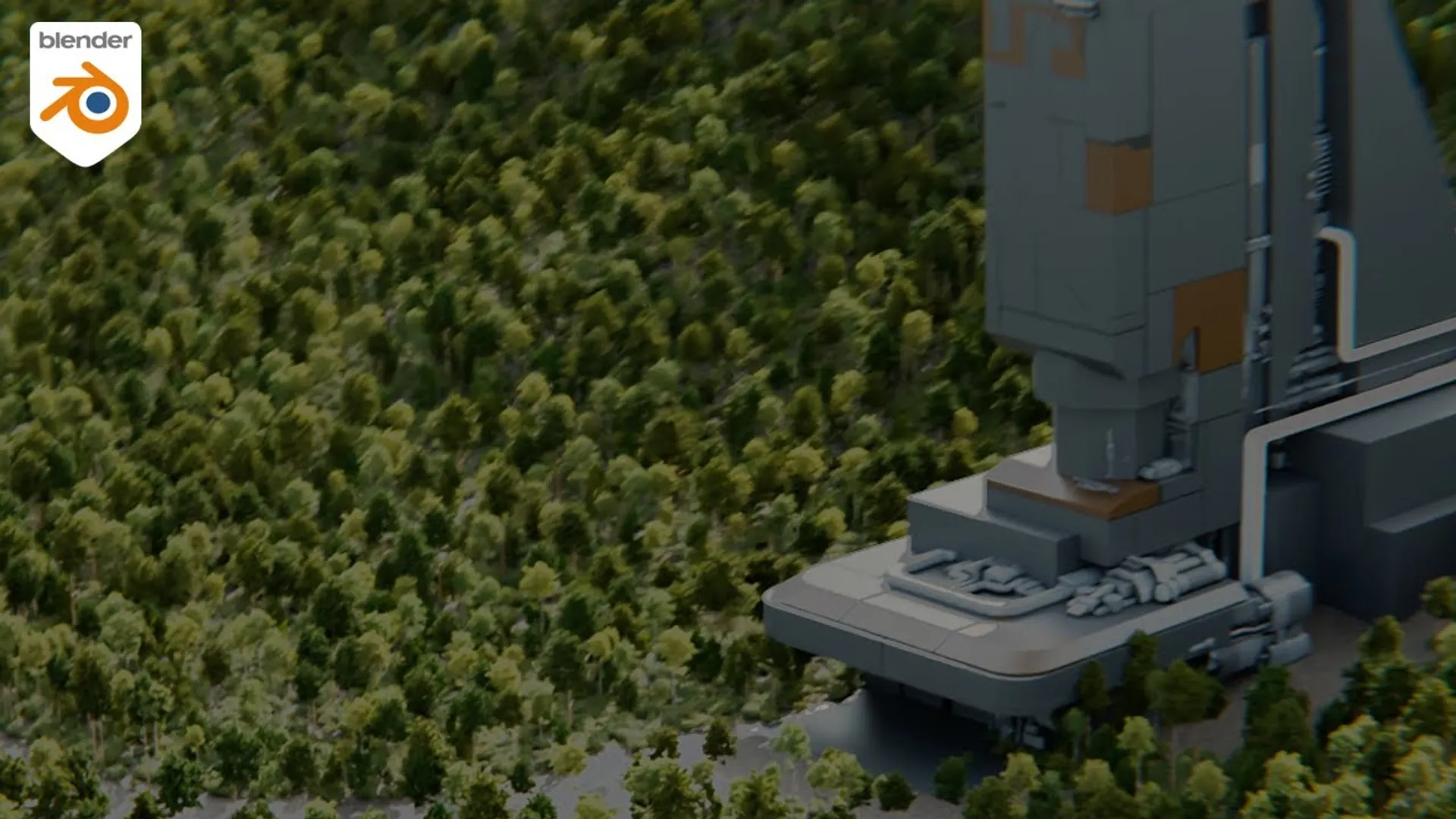 Como Criar Ambientes Realistas no Blender com o Add-on Vegetation