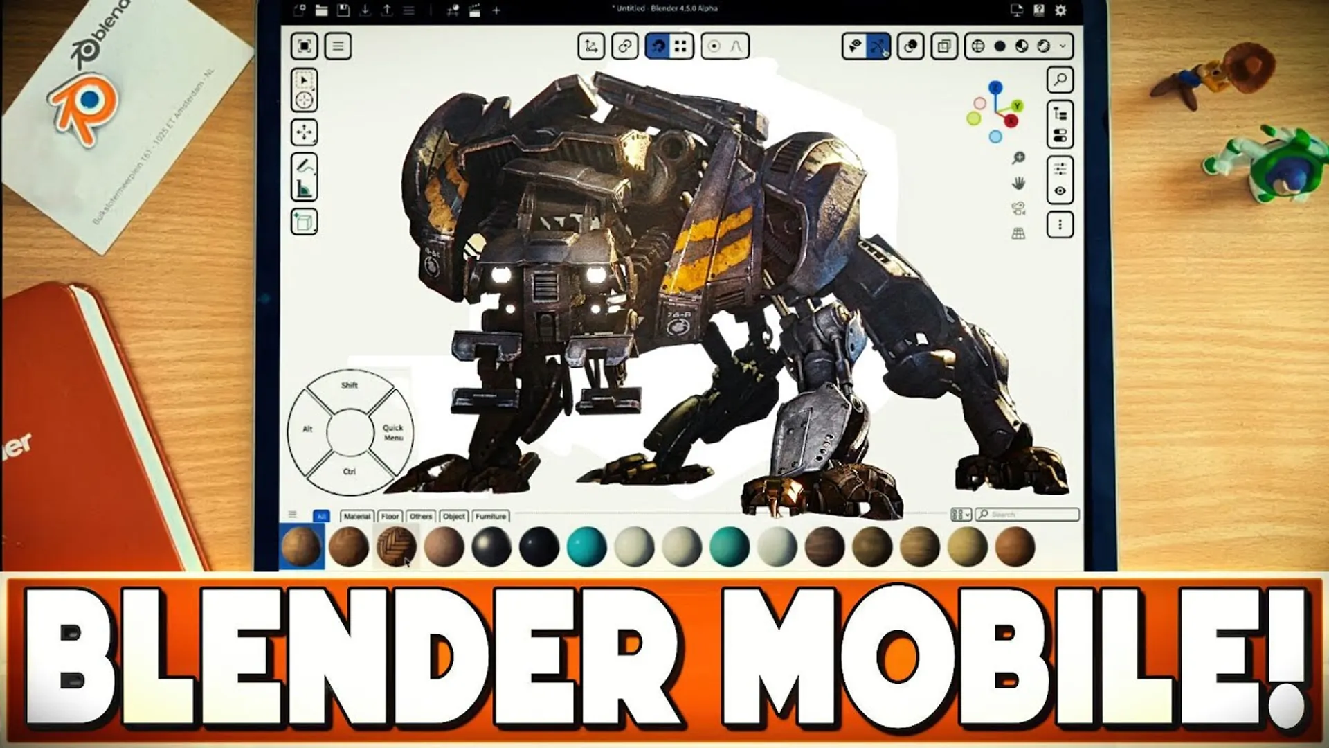 Blender no celular: versão móvel finalmente em desenvolvimento