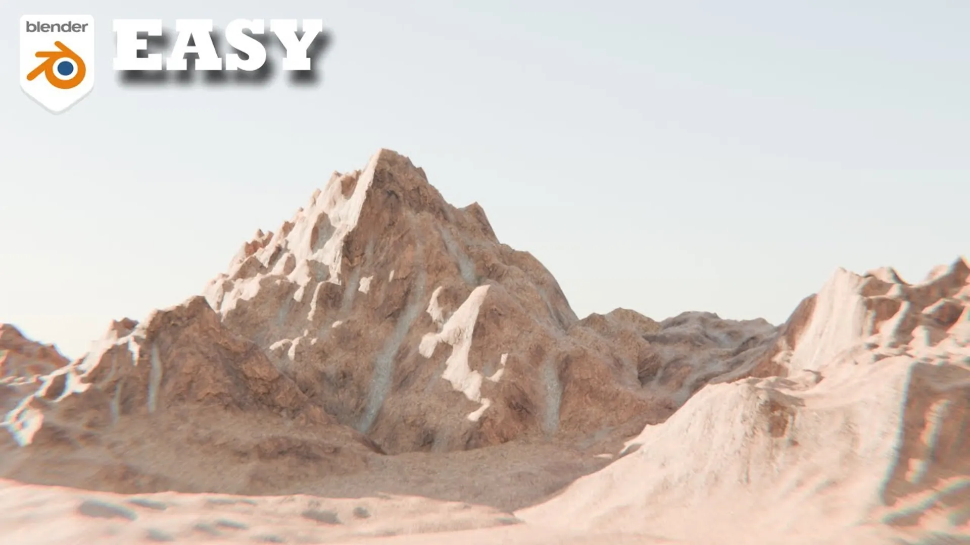 Como Criar Montanhas Realistas no Blender com a Ferramenta ANT