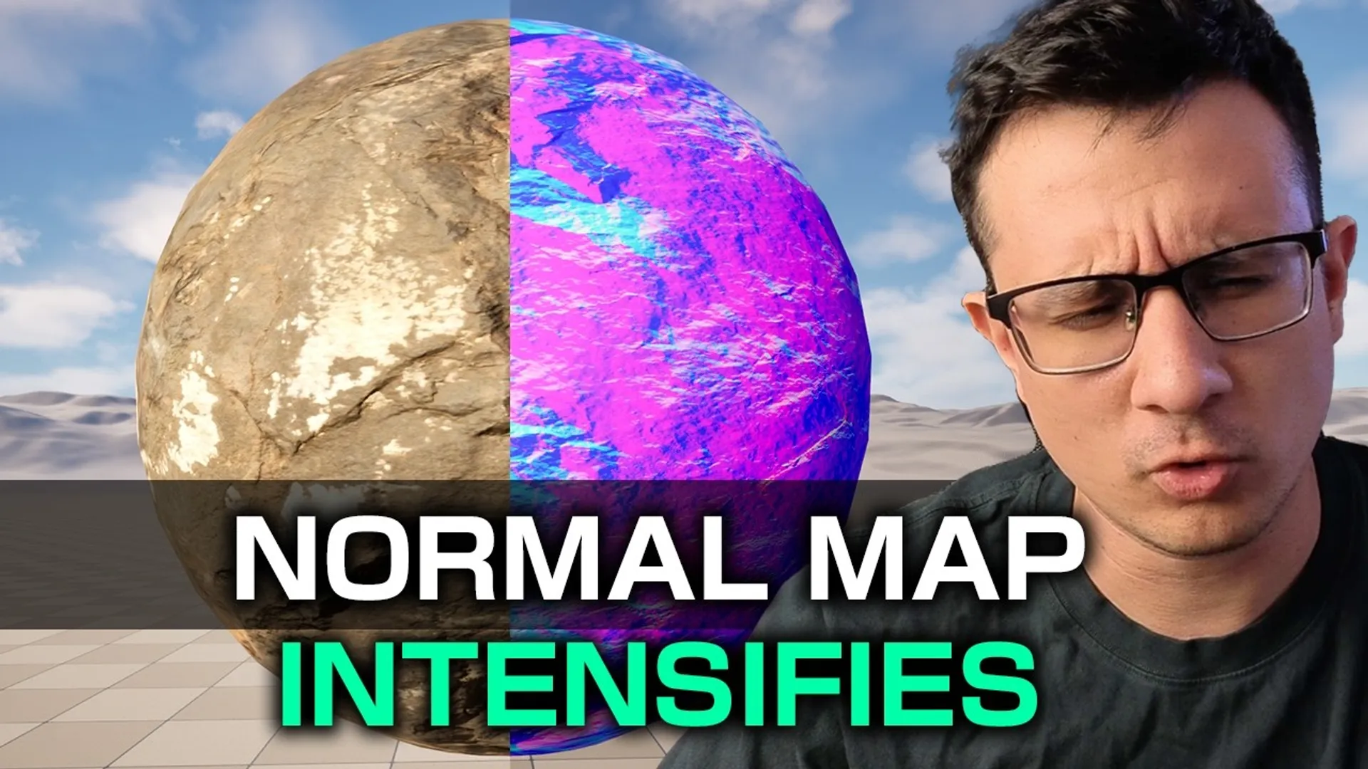 Como Ajustar a Intensidade de Normal Maps no Unreal Engine