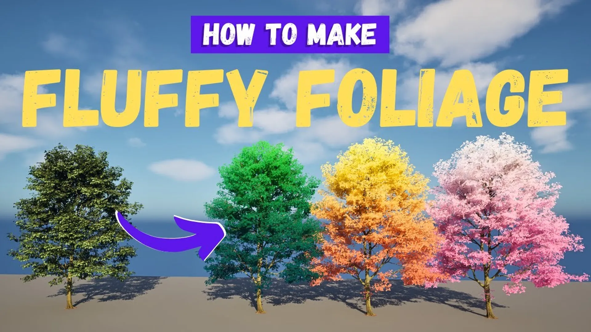 Como Criar Foliagem Estilizada e Fofa no Unreal Engine 5