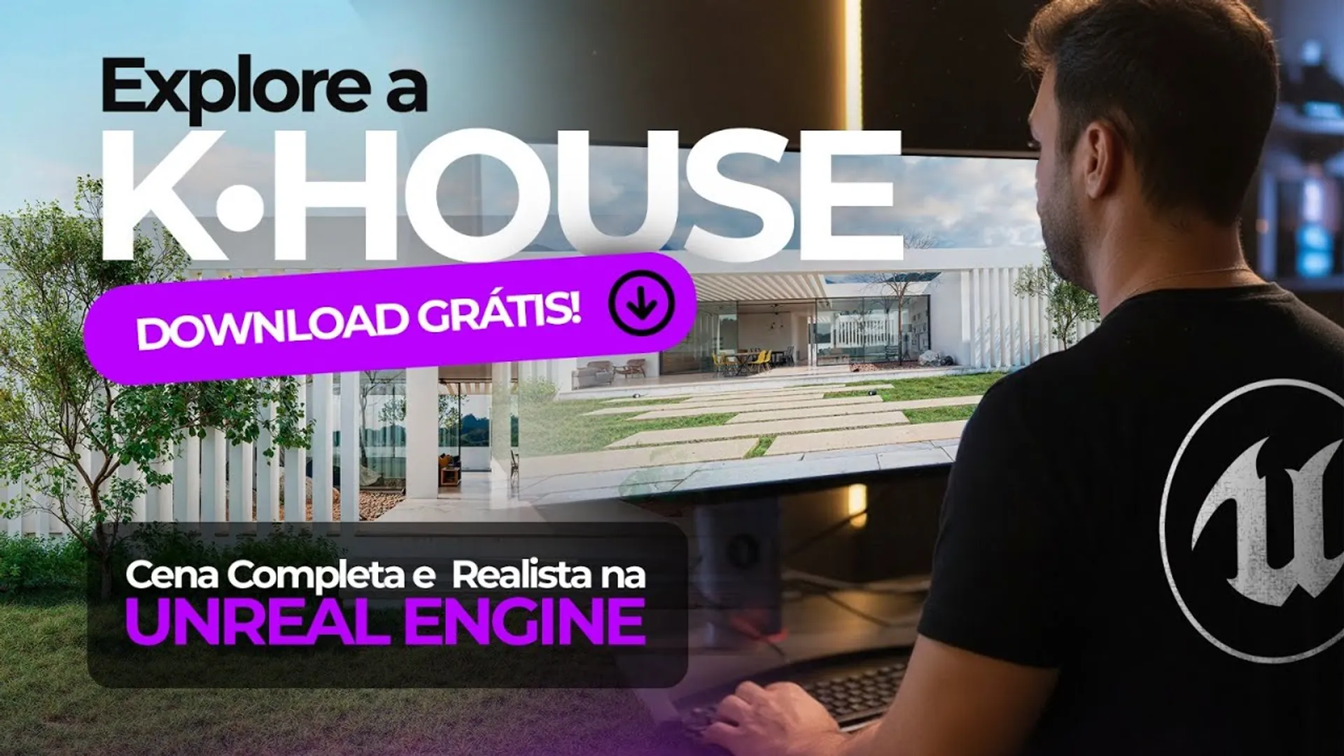 Como Obter a Cena K-HOUSE Gratuita no Unreal Engine