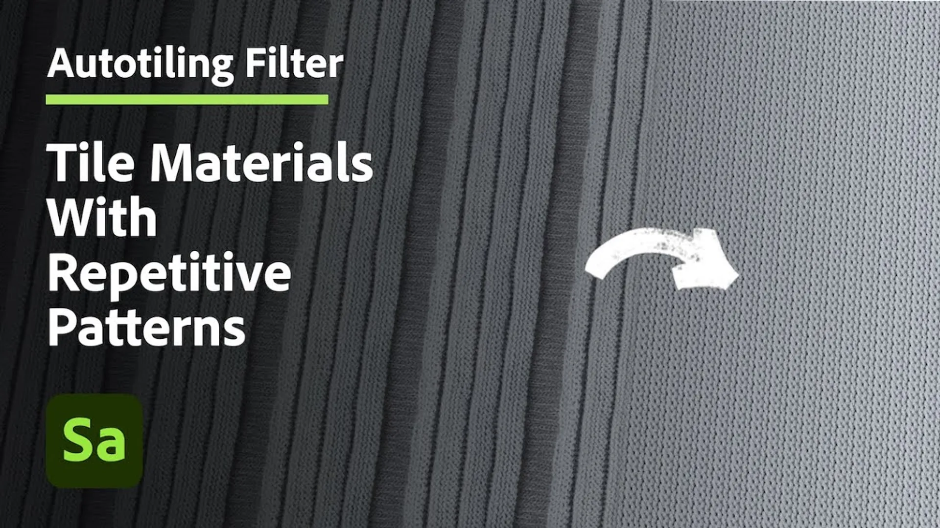 Como Usar o Filtro de Auto Tile no Adobe Substance 3D Sampler