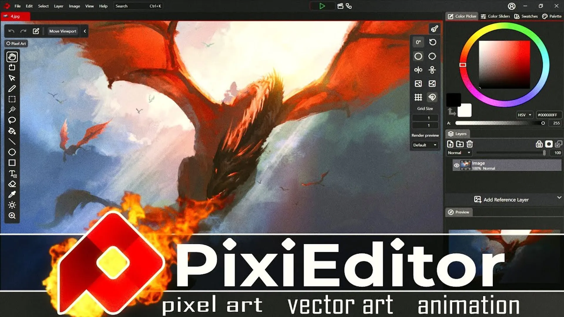 PixiEditor: O Editor Gráfico Gratuito e Poderoso para Artistas Digitais