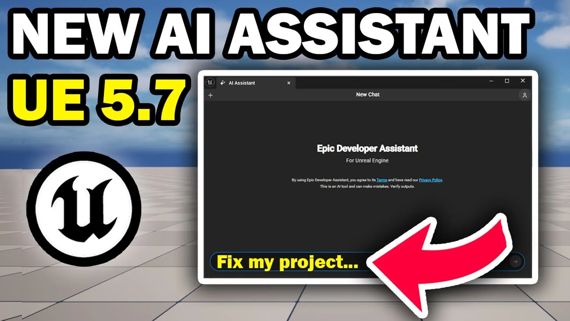Como Usar o Novo Plugin de Assistente de IA no Unreal Engine 5.7