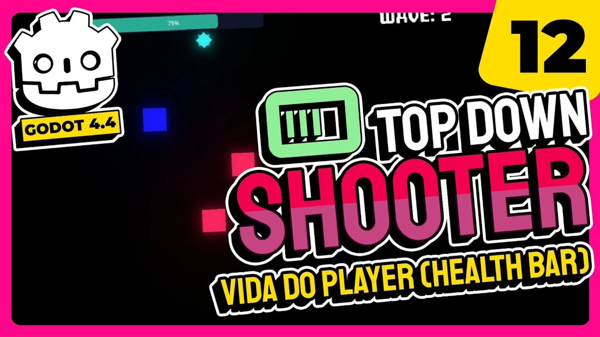 Como Implementar Barra de Vida e Knockback em Seu Jogo Godot