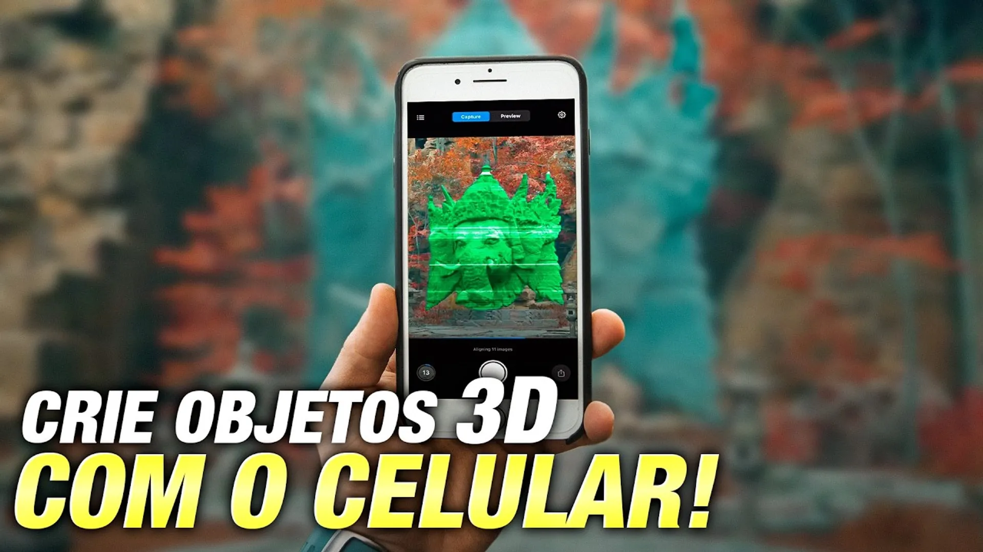 Como Transformar Objetos Reais em Modelos 3D com Apenas um Celular