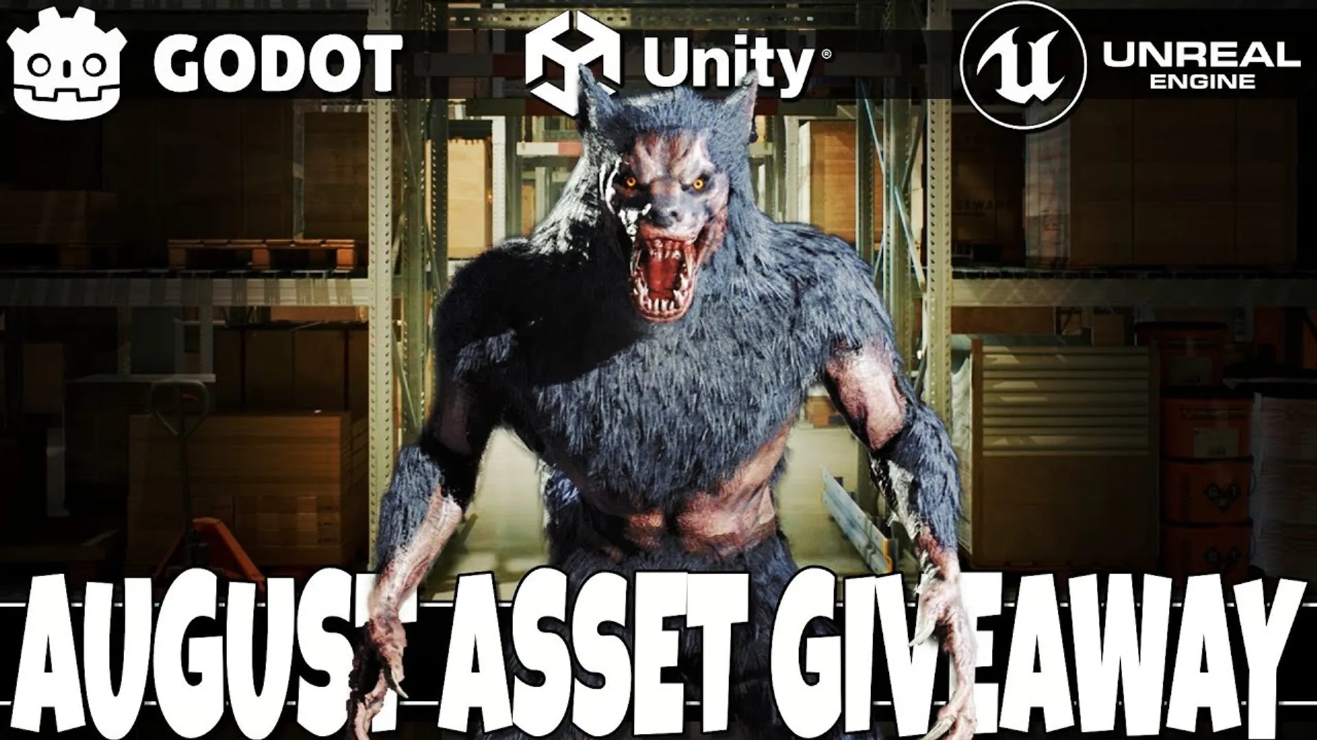 Ativos Grátis para Unreal, Unity e Godot: Oportunidade de Agosto 2025
