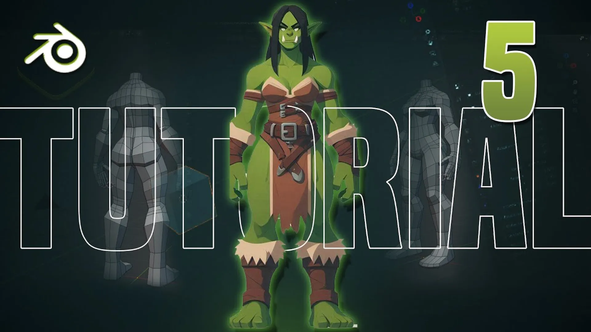 Como Modelar um Orc Low Poly no Blender para Jogos Indie