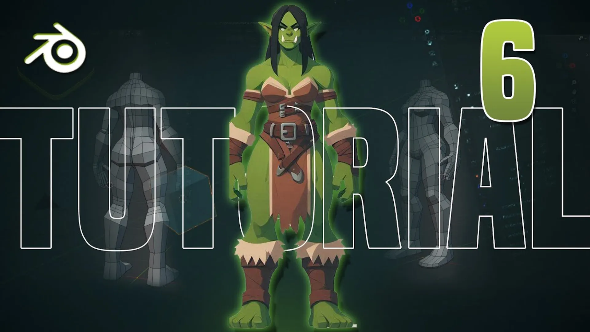 Como Modelar um Orc Low Poly no Blender para Jogos Indie