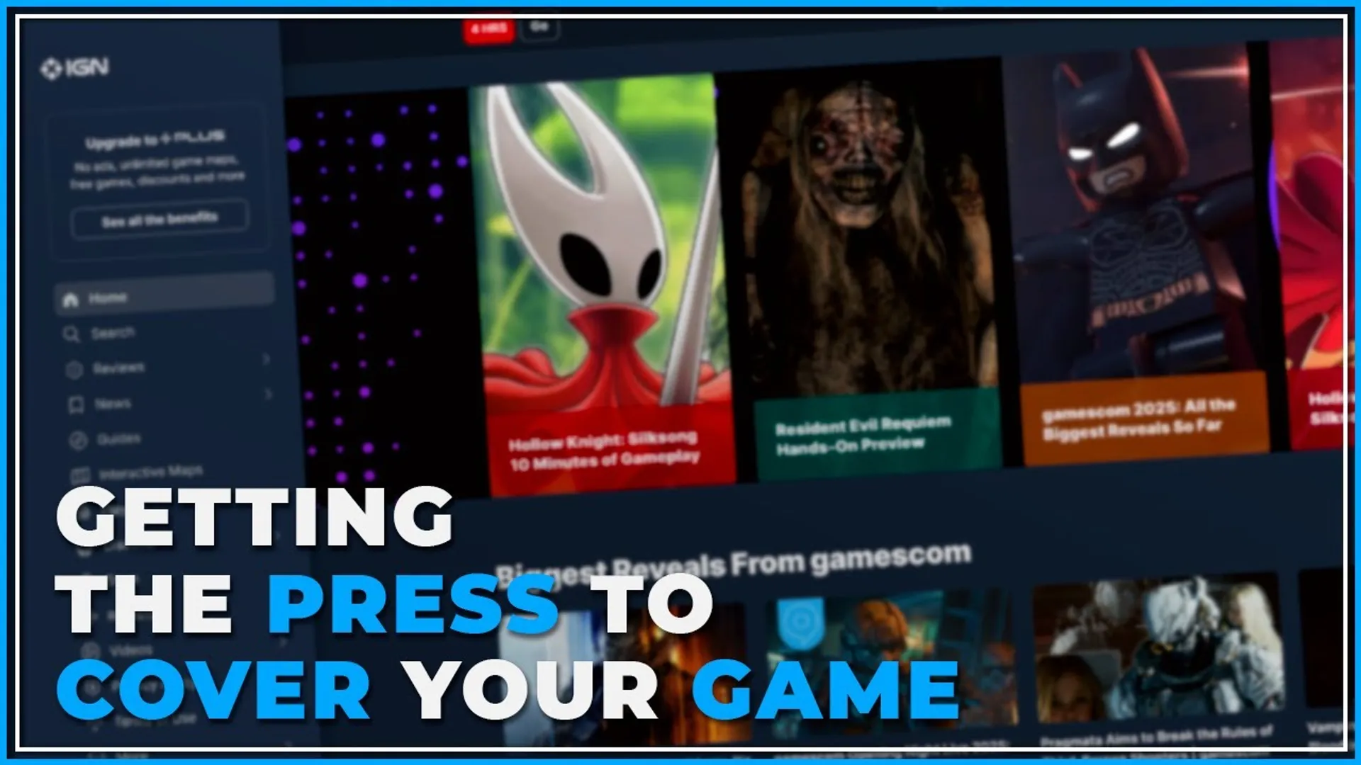 Como conquistar a imprensa de games para seu jogo sem gritar no vazio