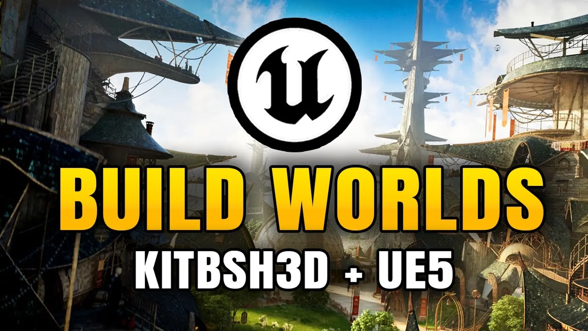 Como Criar Mundos Impressionantes no UE5 com KitBash3D