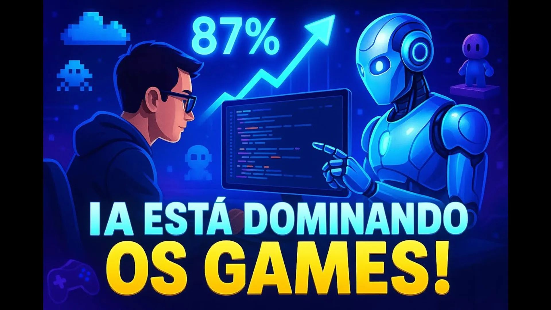 Como a Inteligência Artificial Está Transformando o Desenvolvimento de Jogos