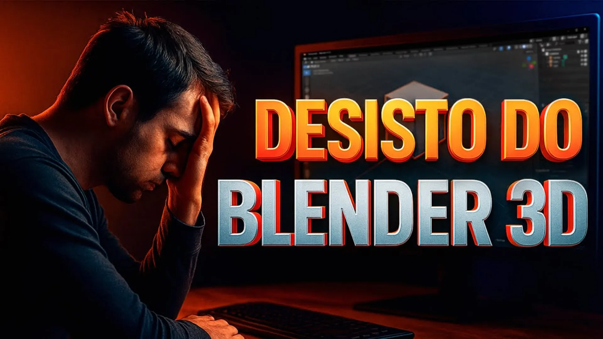 Como Superar a Estagnação no Aprendizado do Blender 3D